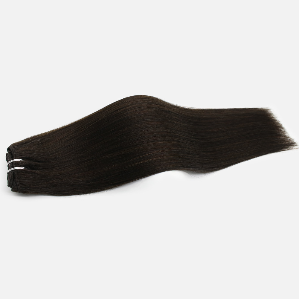 Dark Chocolate Clip in Hair Extensions
