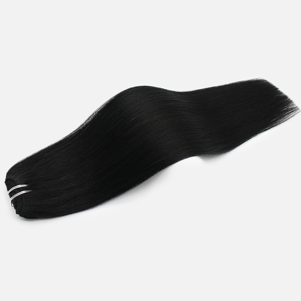 Midnight Cocoa Clip in Hair Extensions